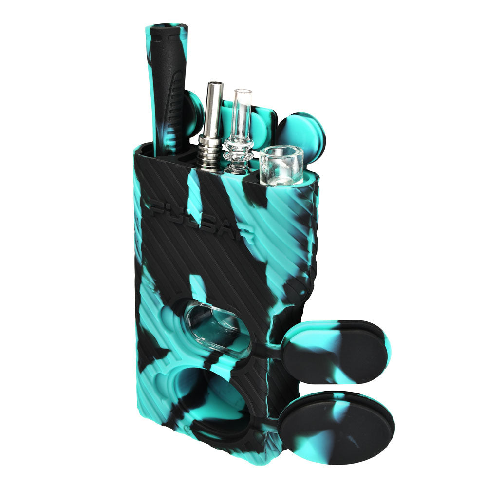 Pulsar RIP Series Ringer 3-in-1 Silicone Dugout Kit | Teal Color