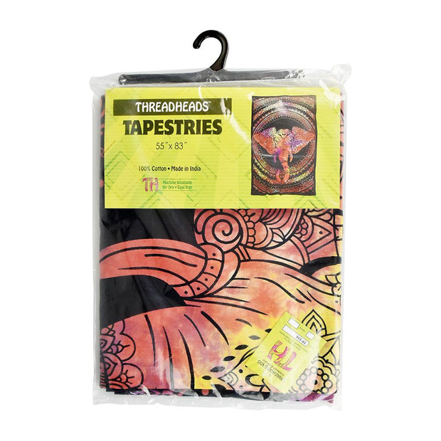 ThreadHeads Mystic Elephant Multicolor Tapestry Packaging