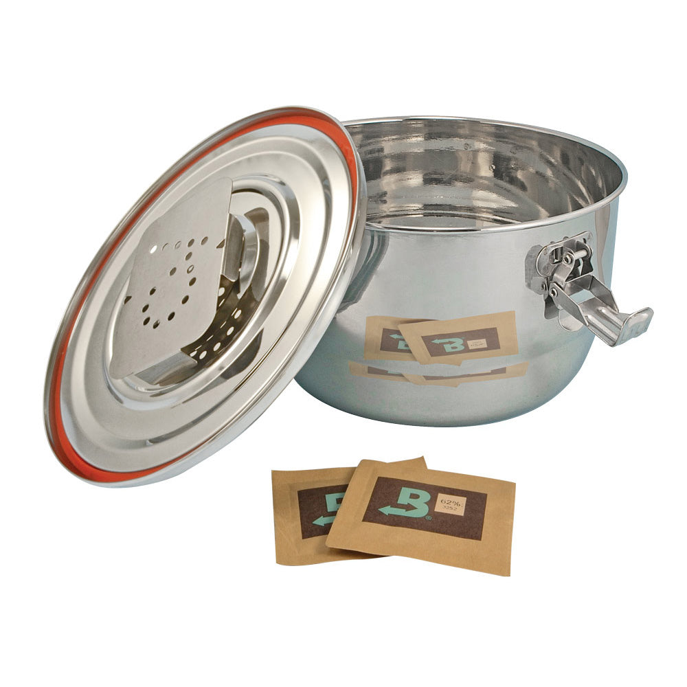 CVault Storage Container | 8 Liter Size w/ Boveda Humidipacks