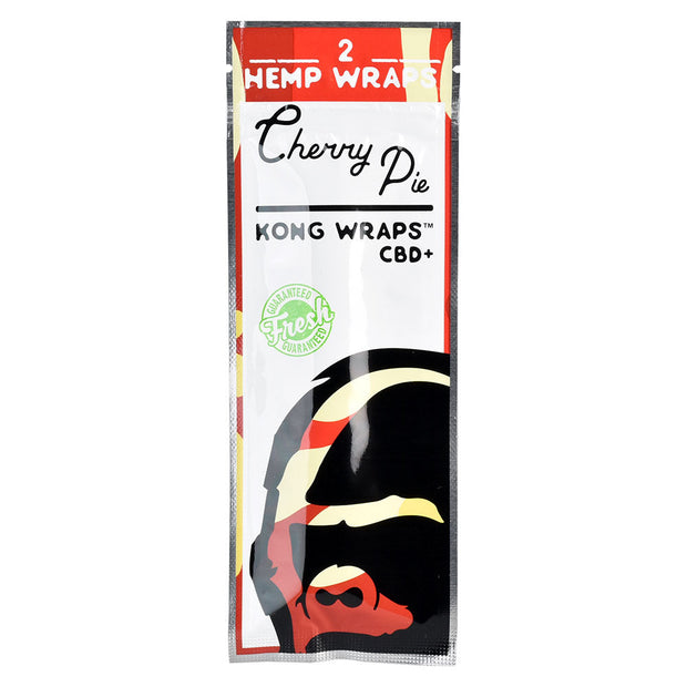 Kong Organic Hemp Wraps | 2pc Cherry Pie