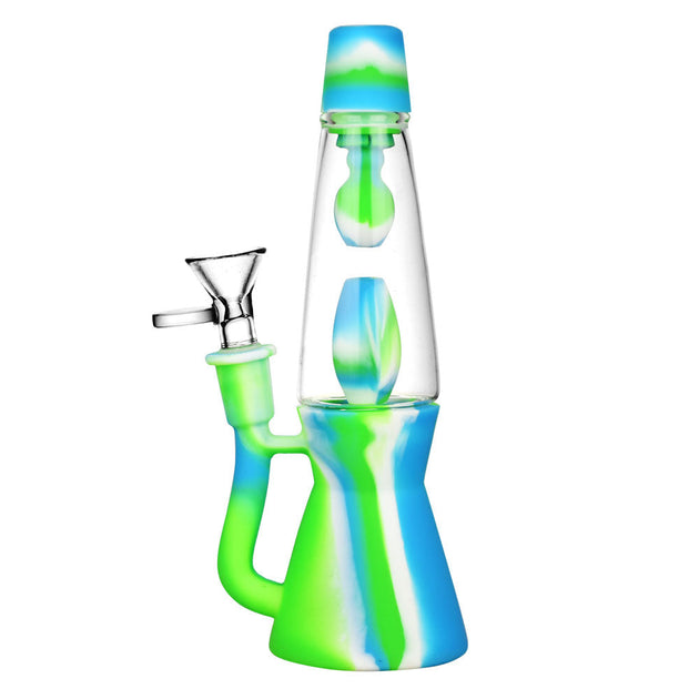 Lava Lamp Silicone & Glass Bong Groovy Pipes Pulsar Pulsar Vaporizers