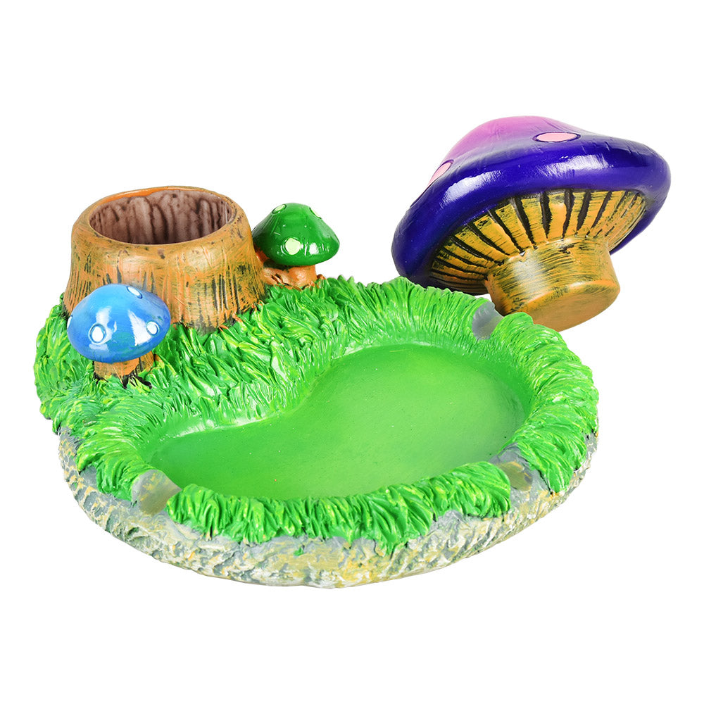 Mushroom Polyresin Stashtray | Ashtray and Storage Jar