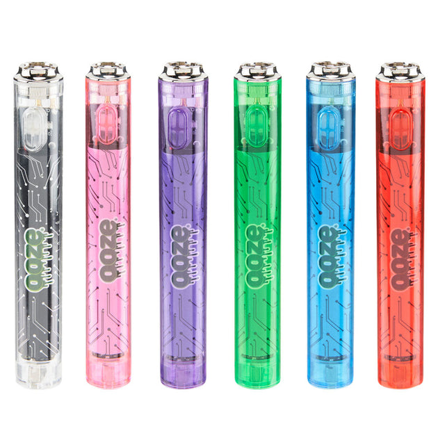 Ooze Slim Clear Series Vape 510 Cart Batteries Pulsar Pulsar