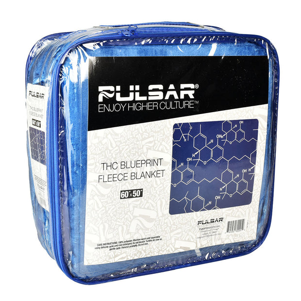 Pulsar Fleece Throw Blanket | THC Blueprint