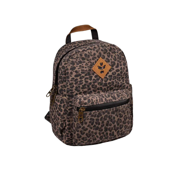 Revelry Shorty Smell Proof Mini Backpack | Leopard