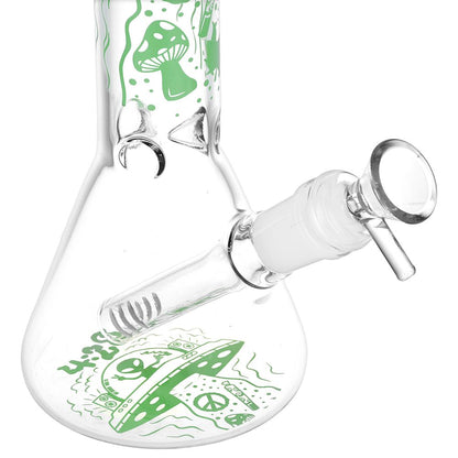 420 UFO Visitor Beaker Bong | Base View