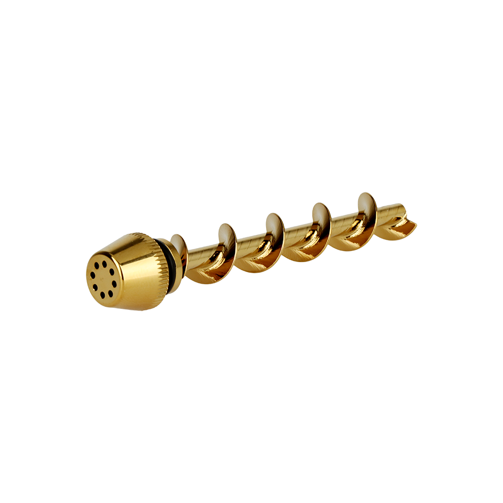 7Pipe Twisty Glass Blunt | Spiral Auger Insert