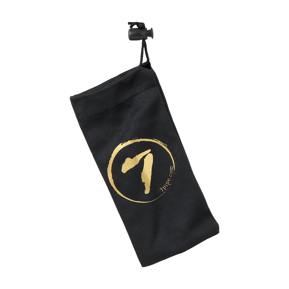 7Pipe Twisty Glass Blunt | Drawstring Pouch