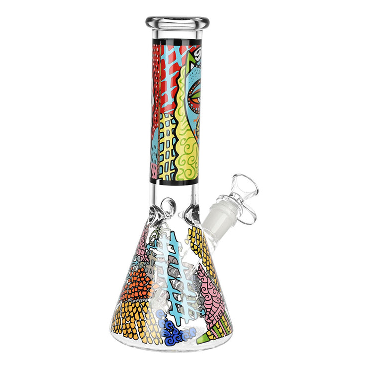 Abstract Art Beaker Bong | Style Three