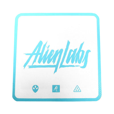 Alien Labs Dab Mat | Logo | Blue & White