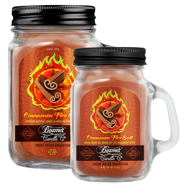 Beamer Candle Co. Mason Jar Candle | Cinnamon Fire Ball | Group