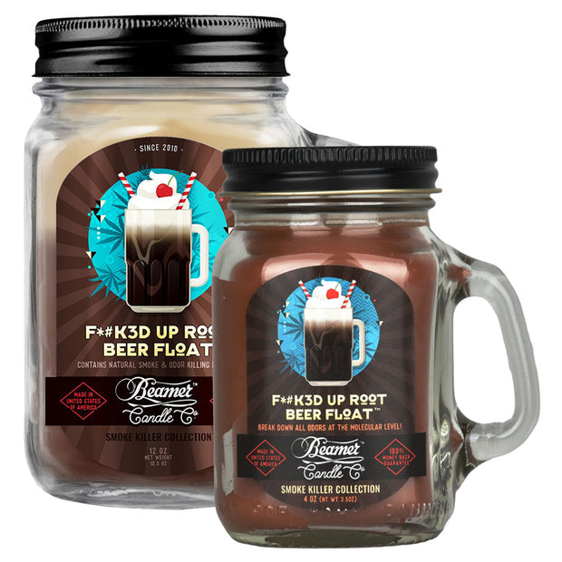 Beamer Candle Co. Mason Jar Candle | F*#K3D Up Root Beer Float | Group