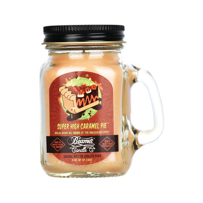 Beamer Candle Co. Mason Jar Candle | Super High Caramel Pie | Small