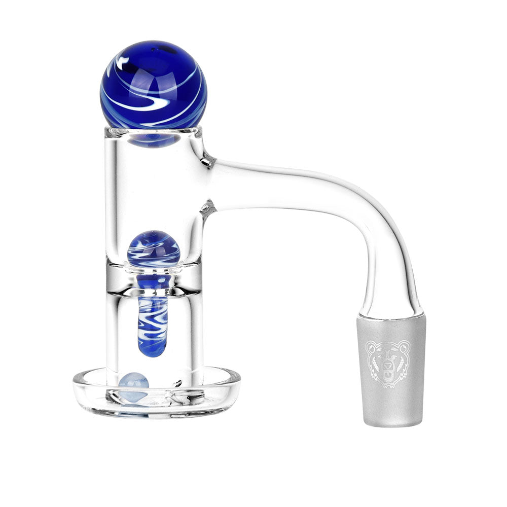 Bear Quartz Slurper Banger & Marble Set | 90 Degree Joint Angle