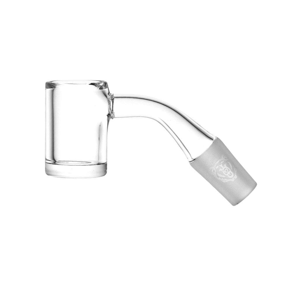 Bear Quartz Banger | Flat V2 22mm | 45 Degree Joint Angle