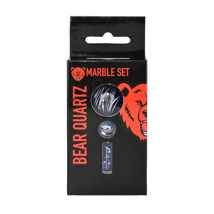 Bear Quartz Marble Set | Pillar | Packaging