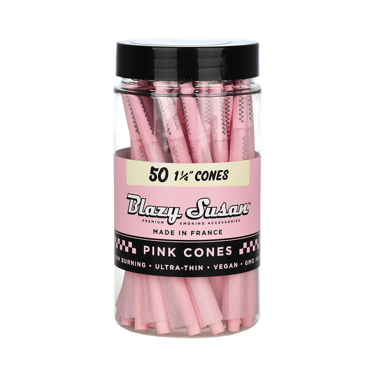 Blazy Susan Pre-Rolled Cones | Pink | 1 1/4 Bundle