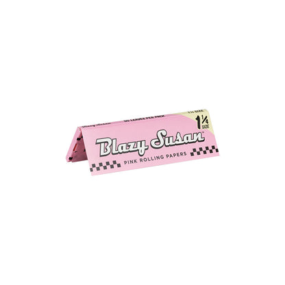 Blazy Susan Rolling Papers | Pink | 1 1/4" Booklet