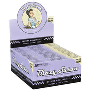 Blazy Susan Deluxe Rolling Kit | Purple | King Size Slim Box