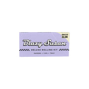 Blazy Susan Deluxe Rolling Kit | Purple | King Size Slim Booklet
