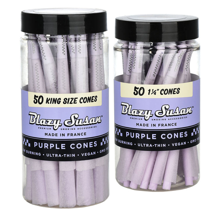 Blazy Susan Pre-Rolled Cones | Purple Bundle | 50pc Group