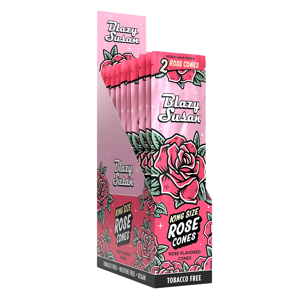 Blazy Susan Rose Pre-Rolled Cones | 10-Pack Box