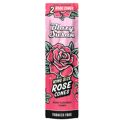 Blazy Susan Rose Pre-Rolled Cones | Individual Pouch