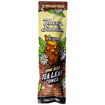 Blazy Susan Tea Leaf Pre-Rolled Cones | Original Tea | Individual Pouch