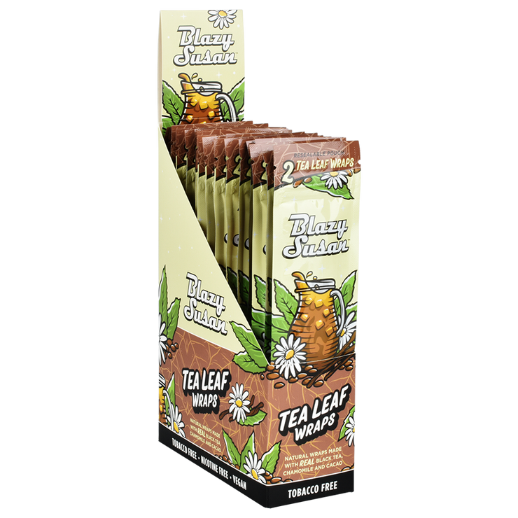 Blazy Susan Tea Leaf Wraps | Original Tea | Full Box