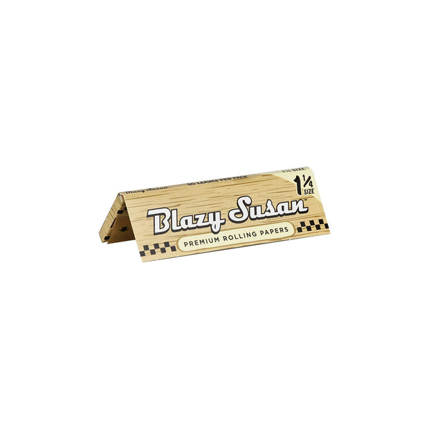 Blazy Susan Rolling Papers | Unbleached | 1 1/4" Booklet
