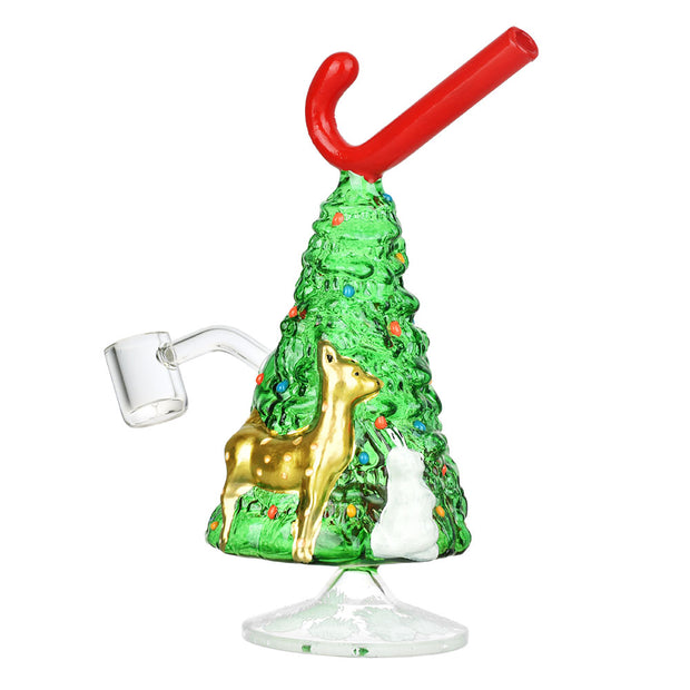 Candy Cane Tree Dab Rig | Back View