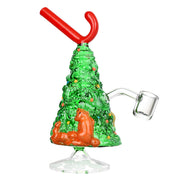 Candy Cane Tree Dab Rig | Front View