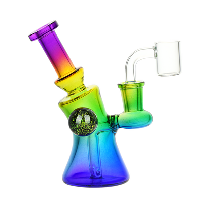 Candy Craze Mini Dab Rig | Rainbow Twist