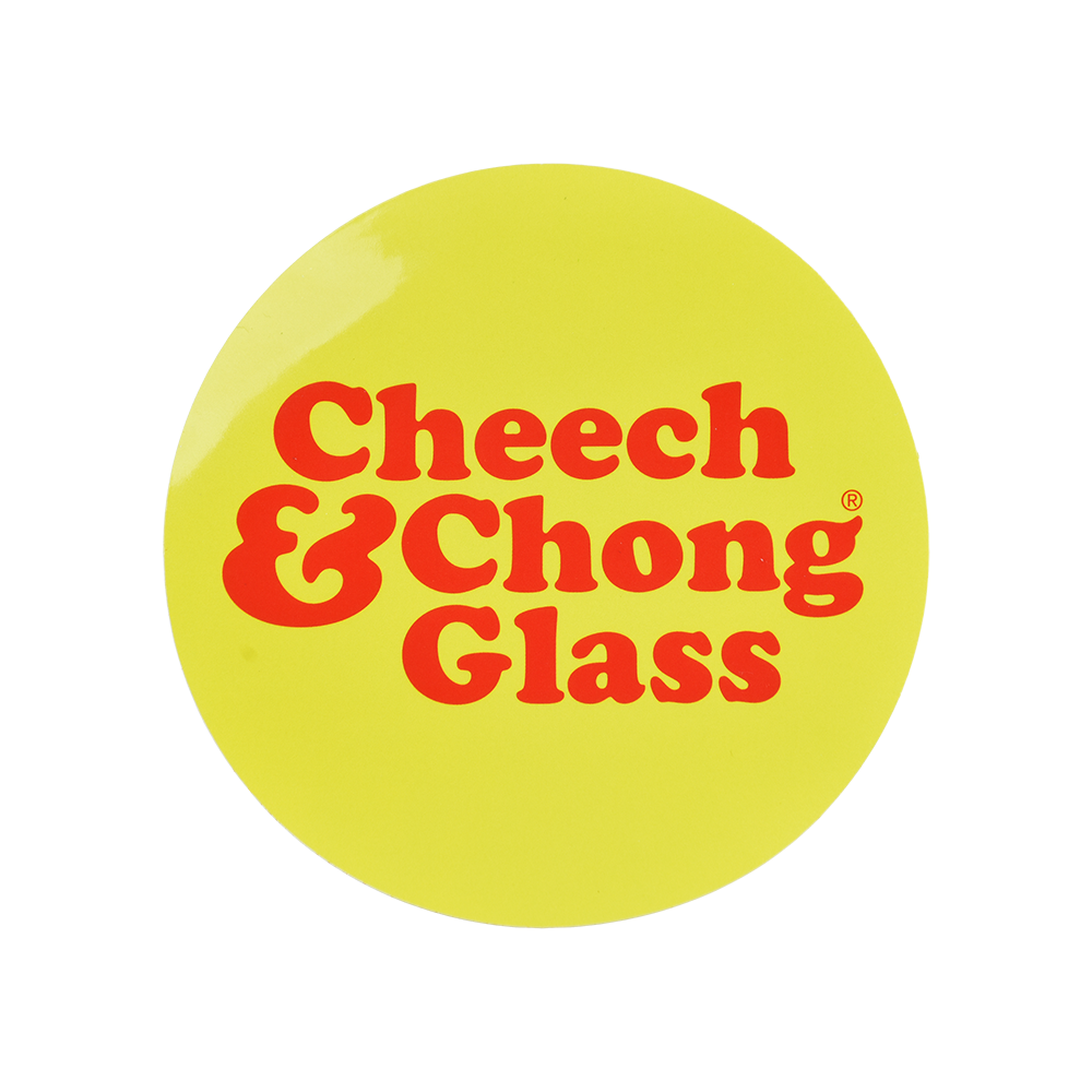 Cheech & Chong Glass Beaker Bong | Basketball Jones Chillax | Sticker