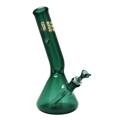 Cheech & Chong Glass Beaker Bong | Basketball Jones Chillax | Teal