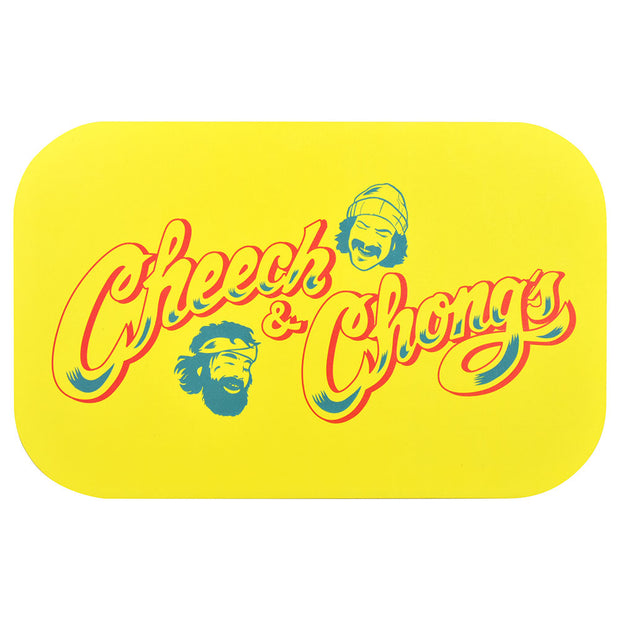 Cheech & Chong x Pulsar Magnetic Rolling Tray Lid | Yellow Logo