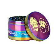 Cheech & Chong's™ x Pulsar Bundles | Rainbow Metal 4pc Grinder | Faces