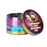 Cheech & Chong's™ x Pulsar Bundles | Rainbow Metal 4pc Grinder | Responsibility