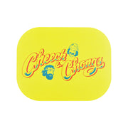 Cheech & Chong's™ x Pulsar Mini Rolling Tray Lid | Yellow Logo