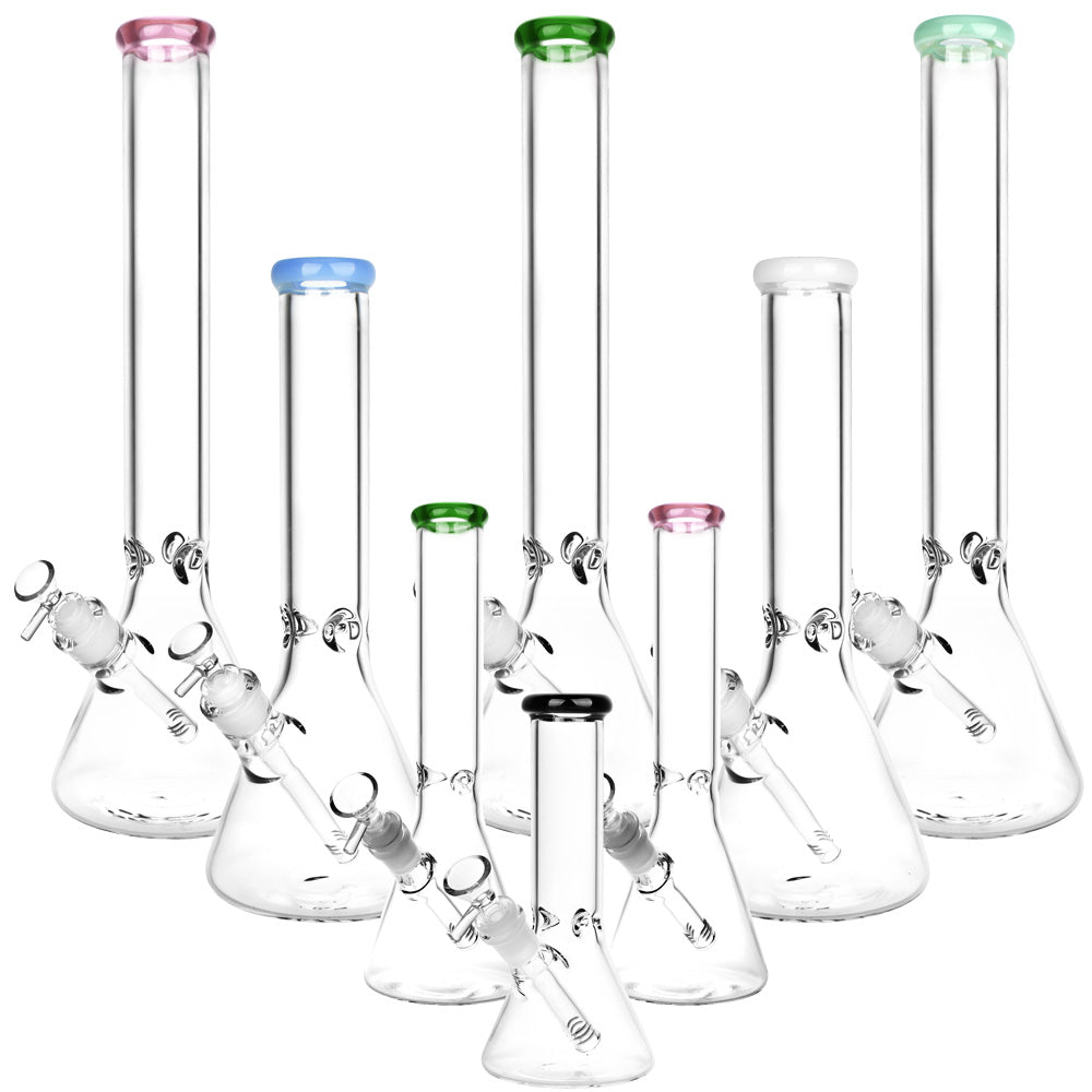 Classic Glass Beaker Bong | All Sizes | Group