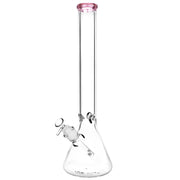 Classic Glass Beaker Bong | Extra Large Size | Pink