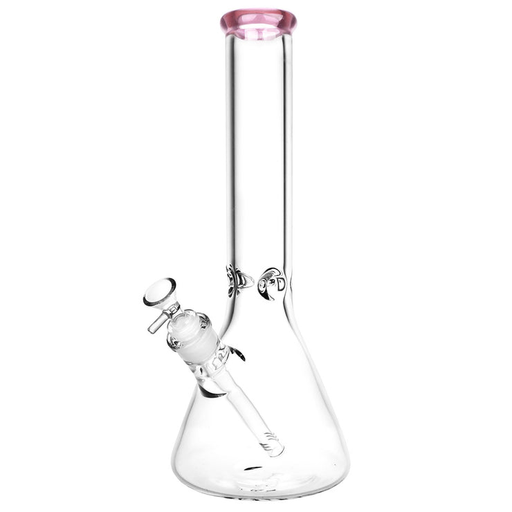 Classic Glass Beaker Bong | Large Size | Pink