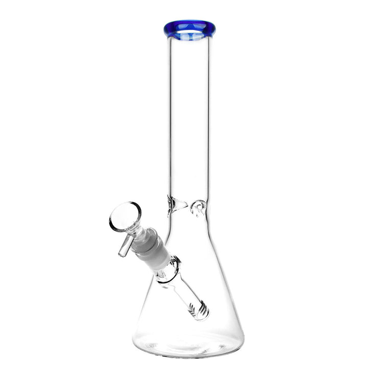 Classic Glass Beaker Bong | Medium Size | Blue