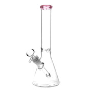 Classic Glass Beaker Bong | Medium Size | Pink