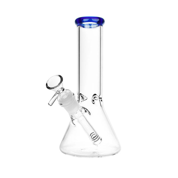 Classic Glass Beaker Bong | Small Size | Blue