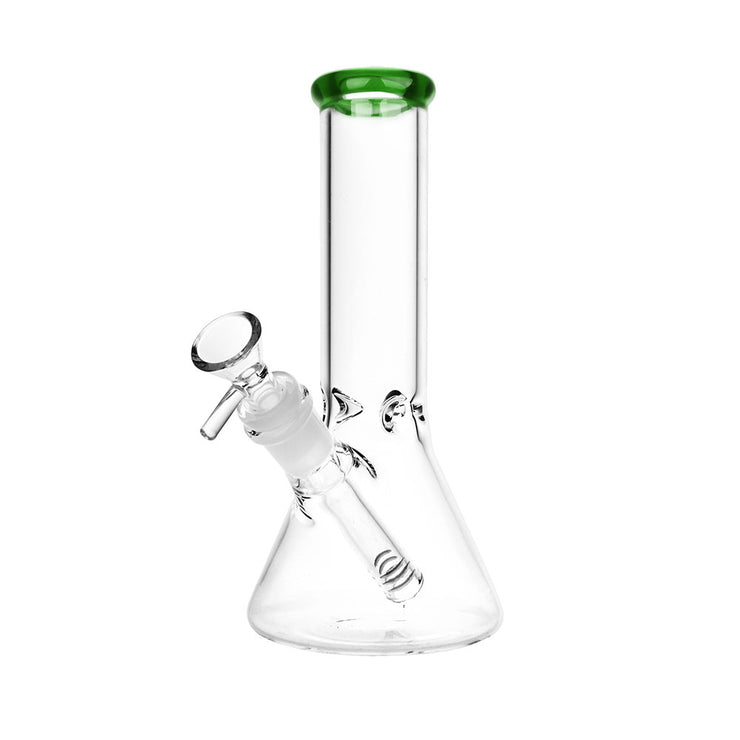 Classic Glass Beaker Bong | Small Size | Green