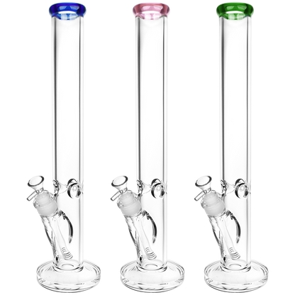 SeshGear Classic Glass Straight Tube Bong | Extra Large | Group