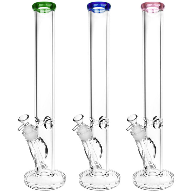Classic Glass Straight Tube Bong | Extra Large Size | Group