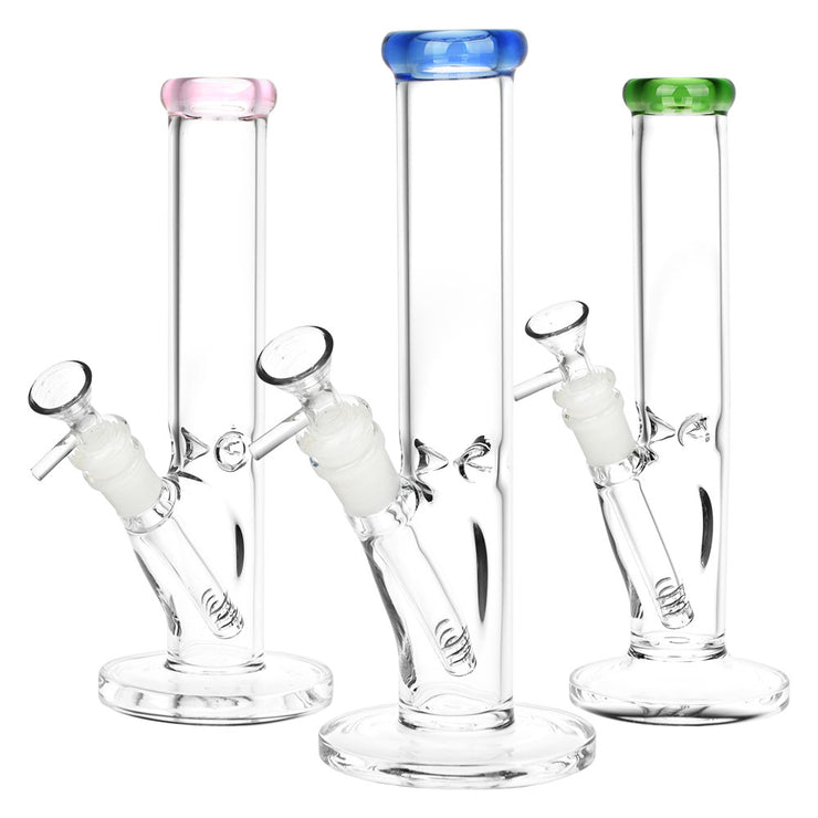 Classic Glass Straight Tube Bong | Small Size | Group
