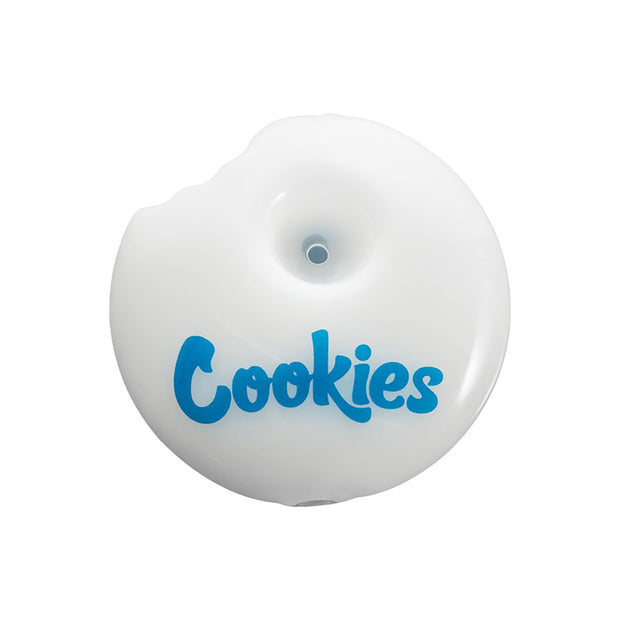 Cookies Bite Hand Pipe | White | Top View